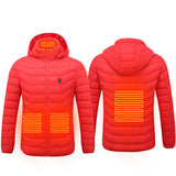 New Heated Jacket Coat USB Electric Jacket Cotton Coat Heater