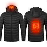 New Heated Jacket Coat USB Electric Jacket Cotton Coat Heater