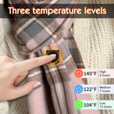 Cold Protection In Winter Warm Electric Heating Scarf Bib Shawl