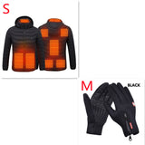 New Heated Jacket Coat USB Electric Jacket Cotton Coat Heater