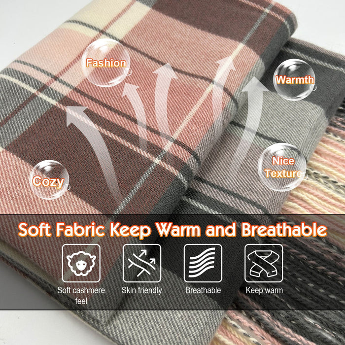 Cold Protection In Winter Warm Electric Heating Scarf Bib Shawl