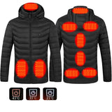 New Heated Jacket Coat USB Electric Jacket Cotton Coat Heater