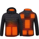 New Heated Jacket Coat USB Electric Jacket Cotton Coat Heater