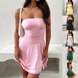 Tube-top Short Dress Summer S