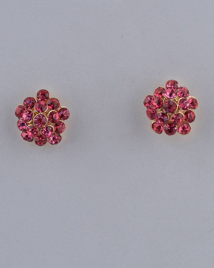 Rhinestone Stud Earrings