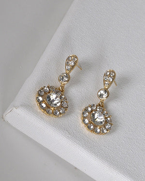 Drop Earrings with Post Back Closure