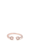 Rhinestone Circle Ring