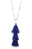 Tassel Beaded Necklace