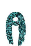 Modern Zebra Print Scarf