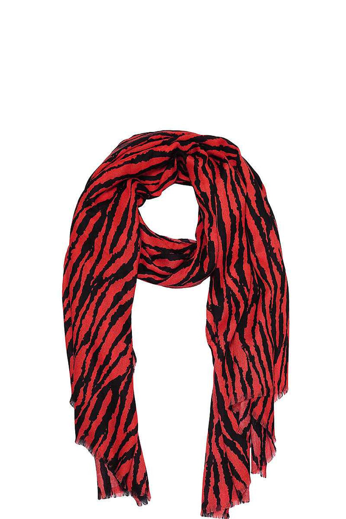 Modern Zebra Print Scarf