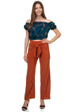 Wrap Waist Tie Pants