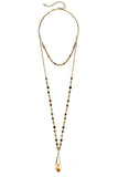 Fashion Modern Chic Crystal Drop Necklace