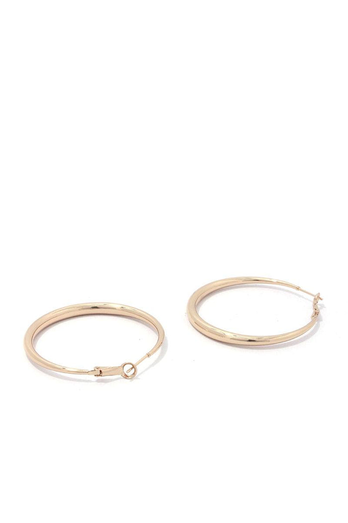 Metal Hoop Earring