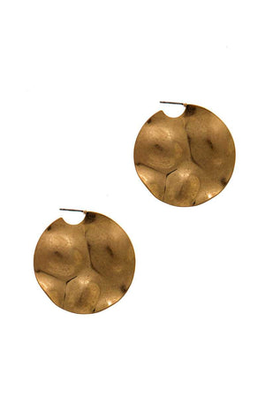 Chic Fashion Bent Circle Earring