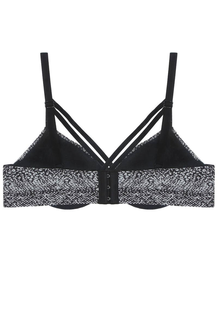 Caged Plunge Bra W/ Underwire