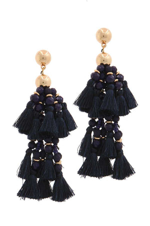 Designer Tassel Drop Earring