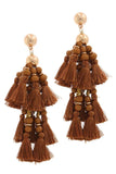 Designer Tassel Drop Earring