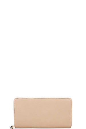 Fashion Solid Color Long Wallet