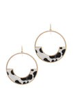 Circle Drop Earring