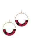 Circle Drop Earring