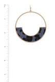 Circle Drop Earring