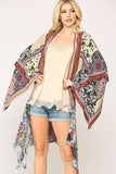 Vintage Printed Kimono