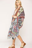 Vintage Printed Kimono