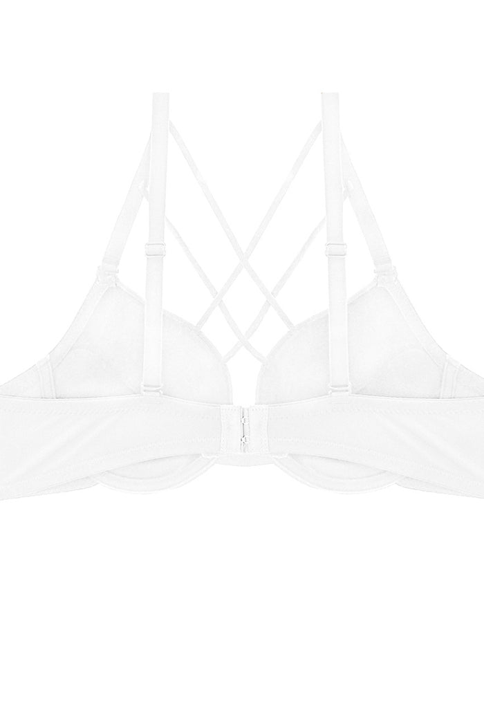 Plunge Cage Front Bra