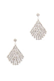 Rhinestone Drop Earring