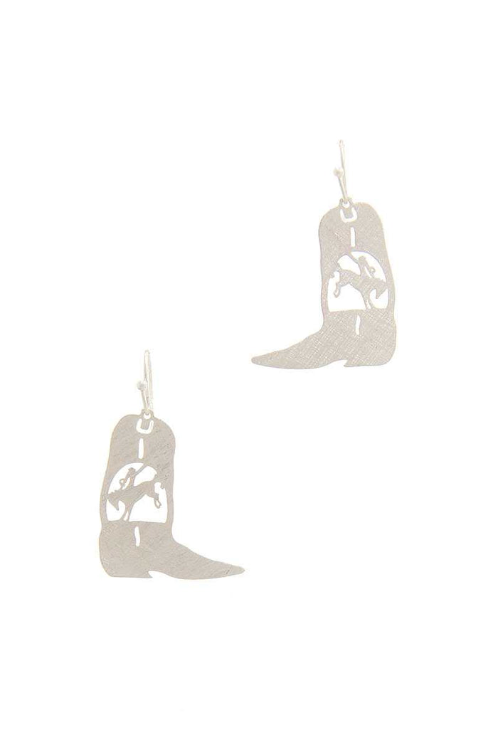 Cowboy Boot Earring