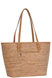 Chic Trendy Cork Textured Fashion Pattern Shopper Bag