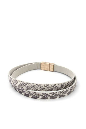 Snake Pattern Magnetic Bracelet