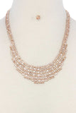 Rhinestone Short Necklace