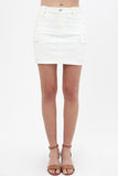 Cargo Cotton Span Mini Skirt