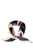 Fashion Pleated Multi Pattern Bandana