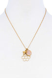 Fashion Bee Hive Pendant Necklace