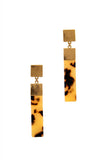 Chic Rectangle Drop Earring