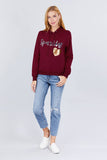 Sparkly Sequins Hoodie Pullover