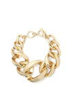 Wide Cuban Chain Bracelet