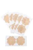 Flower Shaped Adhesive Nipple Covers With Breast Lift Adhesive. Women