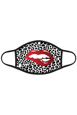 3d Sequin Fashion Graphic Printed Face Mask Unisex Adult