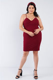 Plus Size Mini Sweetheart Dress