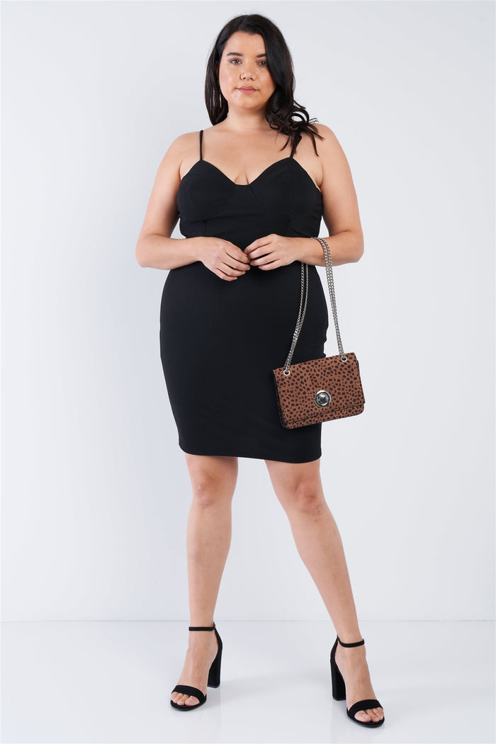 Plus Size Mini Sweetheart Dress