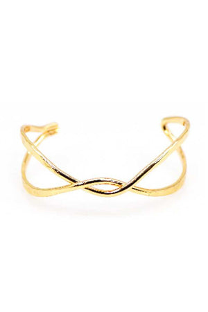 Metal Twist Cuff Bracelet