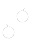 Basic Metal Mini Hoop Earring.