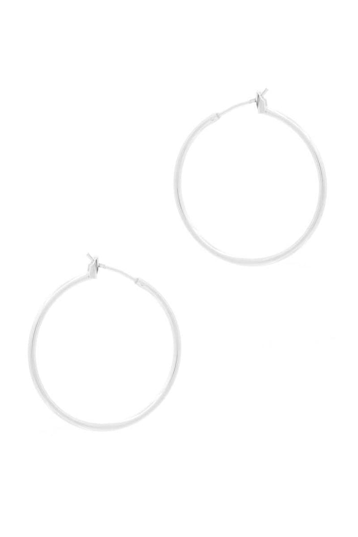 Basic Metal Hoop Earring