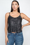 Sequins Cami Top