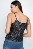 Sequins Cami Top