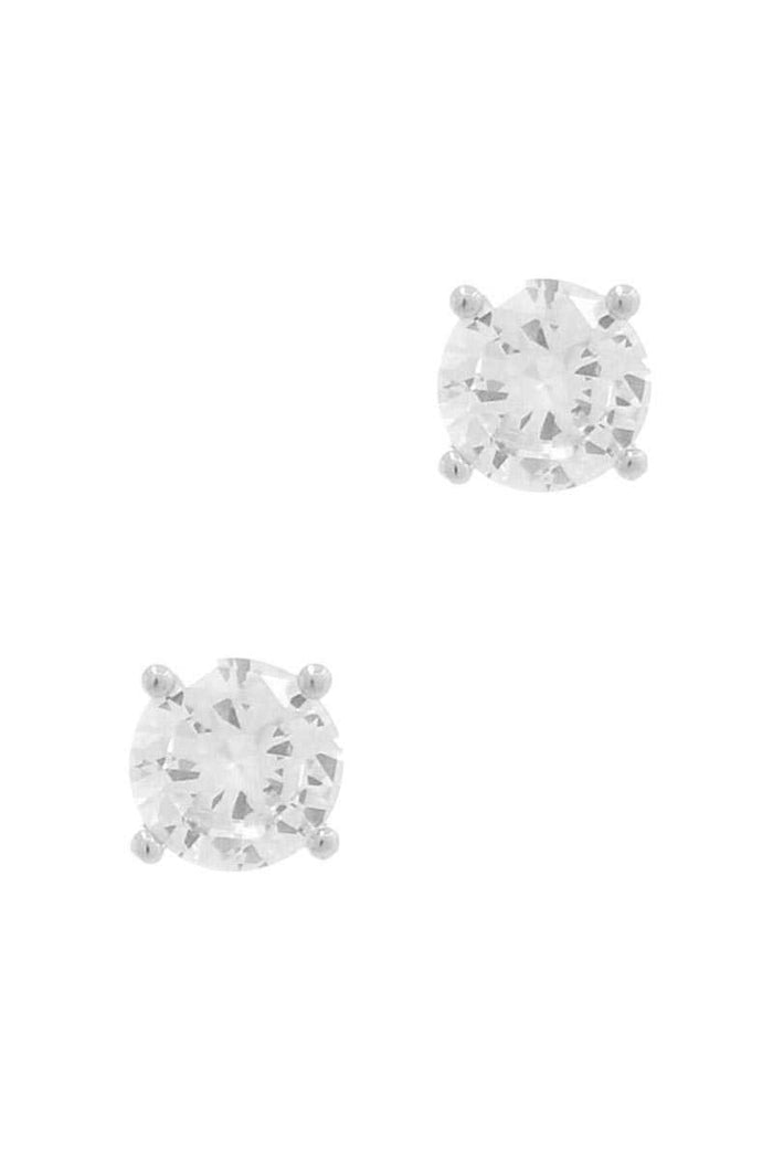 Rhinestone Classic Stud Earring