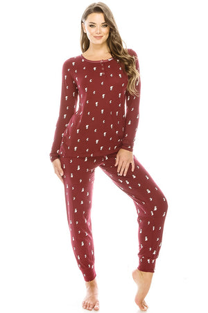 2pc Flannel Pj Set